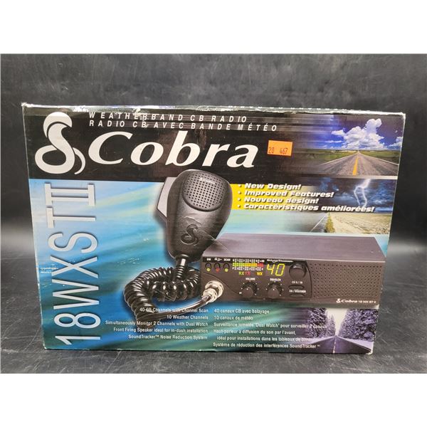 Cobra WeatheBand CB Radio & Walkie
