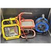 Image 1 : Extension Cord Outlet Power Bar & Portable Lights