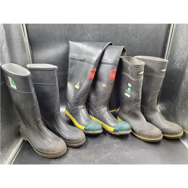 Work Rain/Mud Boots Lot