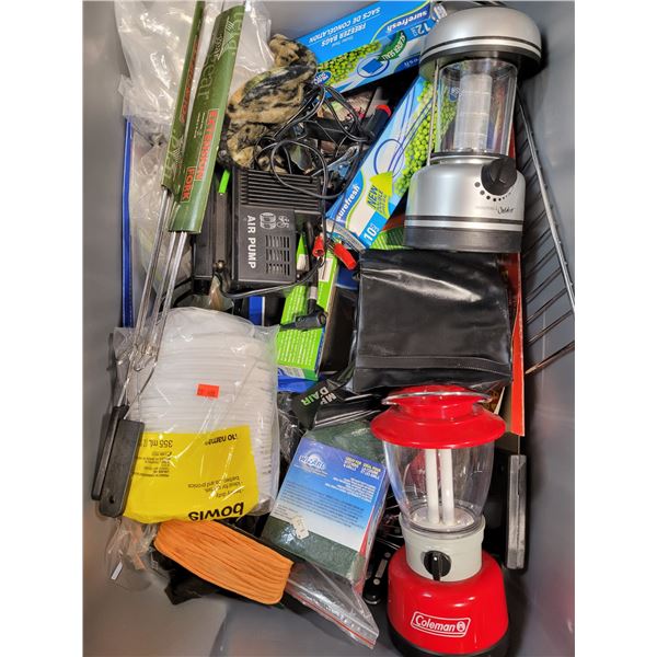 Oil Lamp & Supplies Lot