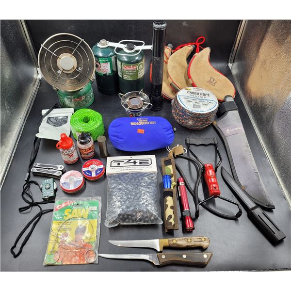 Outdoors Equipment Lot