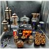 Image 1 : Tealight Candles, Candleholders, Glass Jars, & Other Decor