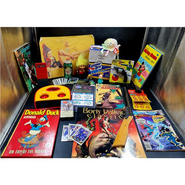 Vintage Comics/Books, Toys, & Trading Cards