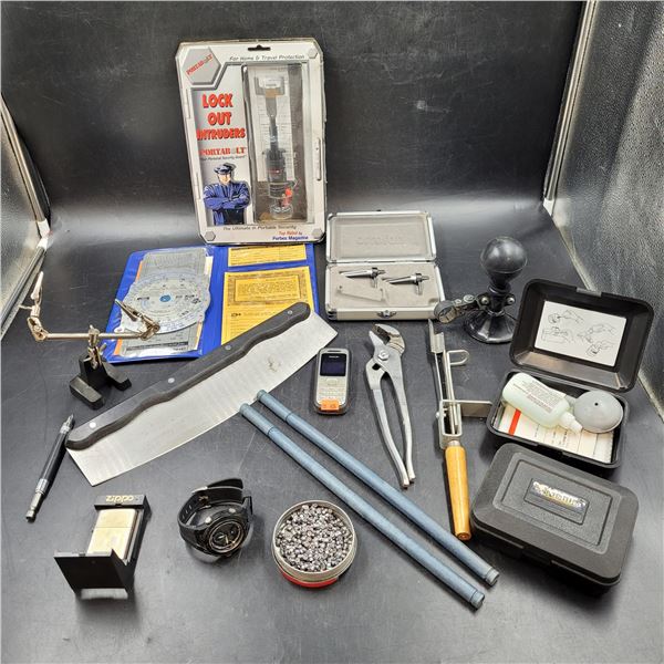 Portabolt Lock, Third Hand Soldering Iron Stand, Ortofon DJ Cartridge, Air Gun Pellets, & More