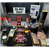 Image 1 : Poker Set, Magnetic Dart Board, Voguers Clippers, Ed Hardy Mouse Pads, Helmet, & More