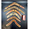 Image 1 : Wooden Boomerang Lot
