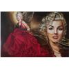 Image 1 : Marilyn in Red Dress ORIGINAL by Margaret Korona