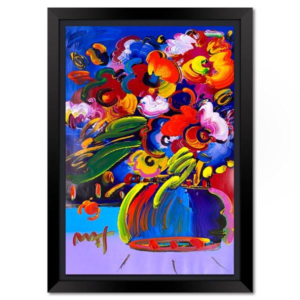Abstract Flower by Peter Max