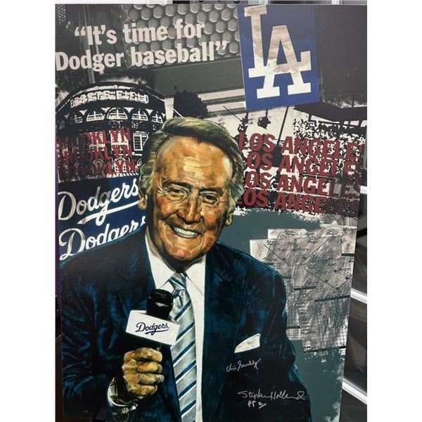 Vin Scully by Stephen Holland