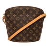 Image 1 : Louis Vuitton Brown Monogram Canvas Drouot Shoulder Bag
