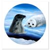 Image 1 : Harp Seals by Wyland,