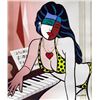 Image 1 : MORAIS THE KEYS OF SEDUCTION SIGNED ORIGINAL ACRYLIC