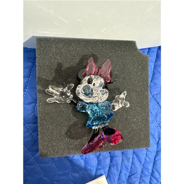 Minnie Mouse #1116765 Blue Dress Pink Hair Bow