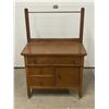 Image 1 : Vintage Oak Wash Stand - Quite Nice - Approx: 34x19" & 29.5"T (top of rack is 50")