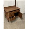 Image 3 : Vintage Oak Wash Stand - Quite Nice - Approx: 34x19" & 29.5"T (top of rack is 50")