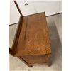 Image 7 : Vintage Oak Wash Stand - Quite Nice - Approx: 34x19" & 29.5"T (top of rack is 50")