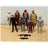 Image 1 : Lot of 70s & 80s Star Wars Action Figures - played condition - see photos for details