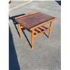 Image 4 : Mid Century Canadian Teak Side Table RS Furniture - approx: 26.25x19.75" & 19"T see photos