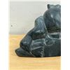 Image 5 : Signed Bobby Tarkirk Inuit Soapstone Sculpture Carving - Approx: 5"W 3.25"T see photos