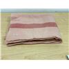 Image 2 : Tiny Small 1.5Pt All Wool Blanket Approx: 50x30.5" - has some marks - see all photos