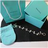 TIFFANY & CO 925 silver bracelet in Tiffany pouch, box & bag