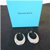 Beautiful TIFFANY & CO 925 silver earrings in Tiffany box