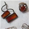 Image 3 : Stunning 925 Silver & Amber Jewellery lot