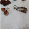 Image 5 : Stunning 925 Silver & Amber Jewellery lot