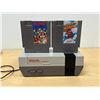Nintendo Entertainment System NES-001 with 2 Mario Games & adaptor