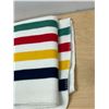 Image 2 : Hudson's Bay Company HBC Throw Blanket - nice condition - approx: 70x52"