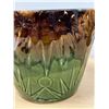 Image 6 : Medium/Large Vintage Robinson Ransbottom Roseville Pottery Sun Moon Planter Pot