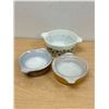 Image 5 : Lot of Pyrex Round Casseroles - 3 Dishes & 2 Lids Largest 2.5Qt - see all photos