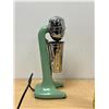 Image 2 : Vintage Hamilton Beach Cast Enamel Milkshake Mixer & Cup - Single Speed - working