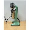 Image 3 : Vintage Hamilton Beach Cast Enamel Milkshake Mixer & Cup - Single Speed - working