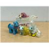4 G1 My Little Pony MLP Ponies & Accessories - see all photos for details