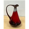 Image 6 : Mid Century Canadiana Pottery Handled Jug - nice Approx: 11.5"T