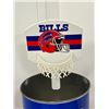 Image 3 : Tin Metal Buffalo Bills Waste Basket Trash Can - Can approx: 19.5"T 10.75"W