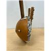 Image 10 : Handmade African Gourde Guitar Décor Piece - Approx: 24" - see all photos