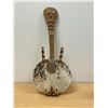 Image 1 : Handmade African Gourde Guitar Décor Piece - Approx: 24" - see all photos