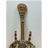 Image 3 : Handmade African Gourde Guitar Décor Piece - Approx: 24" - see all photos