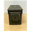 Image 4 : Vintage Military Metal Ammo Box Ammunition - 420 Cartridges M80 12x6" & 7.5"T
