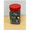 Image 1 : Jar of Marbles as pictured 6" Jar (see all photos)