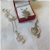 Image 1 : 925 Silver Jewellery lot - see description and photos