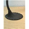 Image 2 : Vintage Cast Base Metal Gooseneck Desk / Task Lamp - new wiring, works Approx: 17.5"T