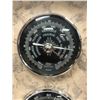 Image 4 : Mid Century Fisher (West Germany) Walnut Barometer - 13.5x6.25" (see all photos)