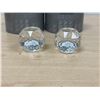 Image 4 : 2 Swarovski Crystal Candle Holders - smaller 1.25"T
