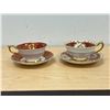 Image 2 : 2 Paragon (England) Fine Bone China Teacups & Saucers - see all photos