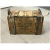 Image 1 : Vintage RCMP Winnipeg MB Government Explosive Wooden Crate - Approx: 17x8.5" & 11"T