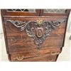 Image 11 : Antique Oak Drop Front Secretary Desk / Cabinet - Approx: 32x16.5" & 67.5"T see all photos