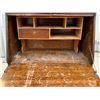 Image 7 : Antique Oak Drop Front Secretary Desk / Cabinet - Approx: 32x16.5" & 67.5"T see all photos